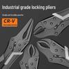 Industrial Grade Adjustable Locking Pliers – Heavy Duty Multifunctional Clamp for Woodworking