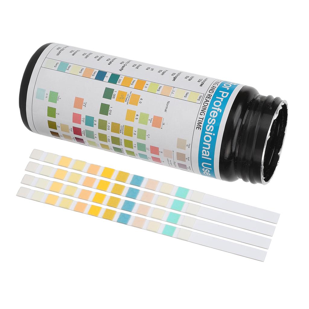 100PCS Urine Ketone Test Paper Ketogenic Blood Glucose Urinalysis Reagent Strips for Home Use