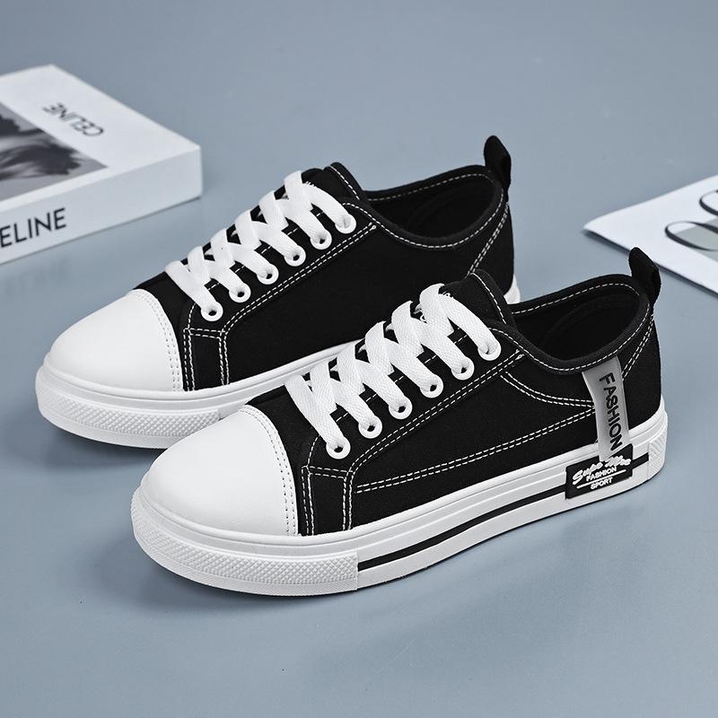 2025 Canvas Shoes Men's Casual Couple Men's Shoes Korean Version Low-top Small Whiteboard Shoes Classic 2025 Vulcanized Shoes