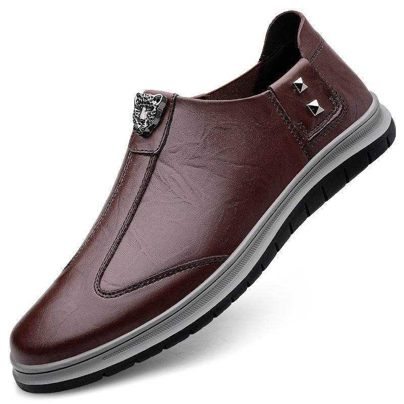 

Men All Season Shoes Leather Outdoor Comfortable Durable Comfortable Wear For Daily Use Durable Material With Good Quality 44