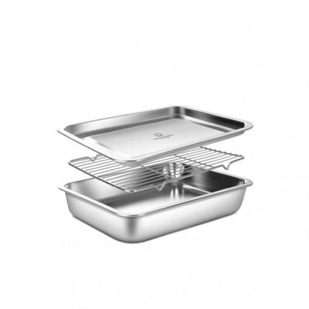 

WAGENSTEIGER Stainless Steel Tray 3-piece Set No. 6 Deep_Medium