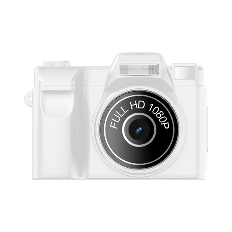 

A60Z1080P HD Digital Camera For Kids Photography Mini Portable 0.96-Inch Screen, 4X Optical Zoom Perfect Birthday Giftmay білий