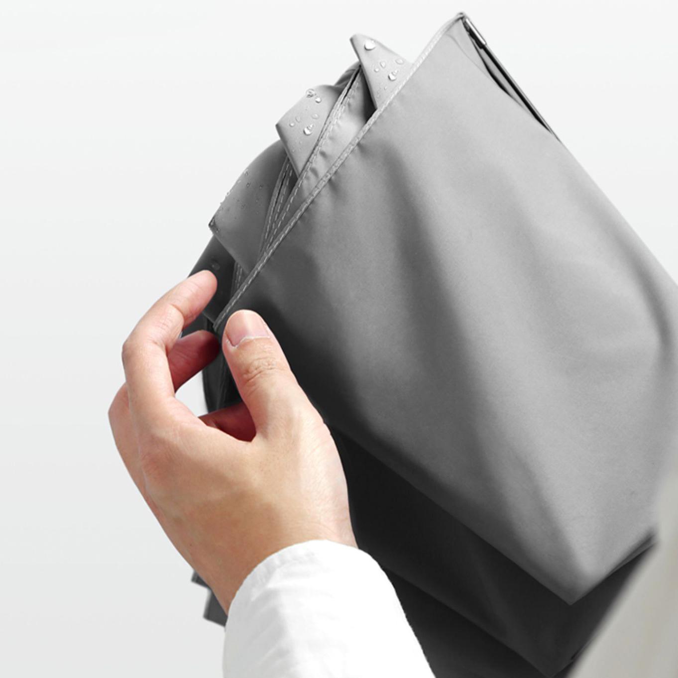 Автоматический обратный зонт для мужчин — фото 6