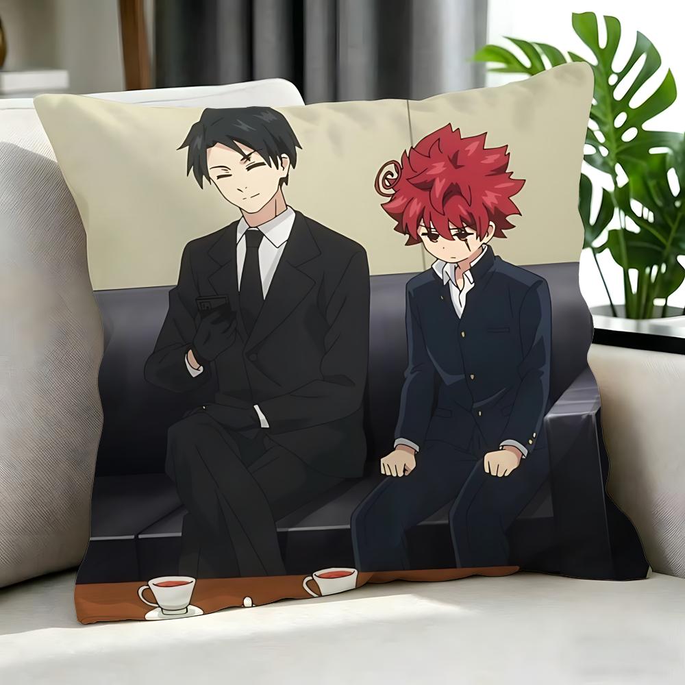 Anime Yozakura Family Cushion Cover Cushion Cover Set 4Pcs 50X50 45X45 40X40 Pillowcase Decorative Sofa Home Decor