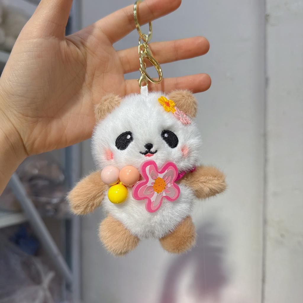 Cute Panda Pendant, Teddy Bear Doll Pendant, Panda Keychain, Chengdu Panda Gift