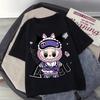 Summer Labubu Children Clothess Boy Clothes Kids Cute Cartoon Printed Short Sleeve T-shirt Girl Labubu Summer Casual Tops Loose