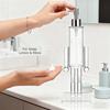 Nutcrackers Liquid Soap Dispenser with Pump Mechanism Visible Remaining Level Soap Container For Bathroom Decoration