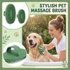 Pet Bath Brush Grooming Massage Scrubber for Dogs and Cats Soft Silicone Bristles Gentle Cleaning and Itch Relief Tool Suitable for All Fur Types