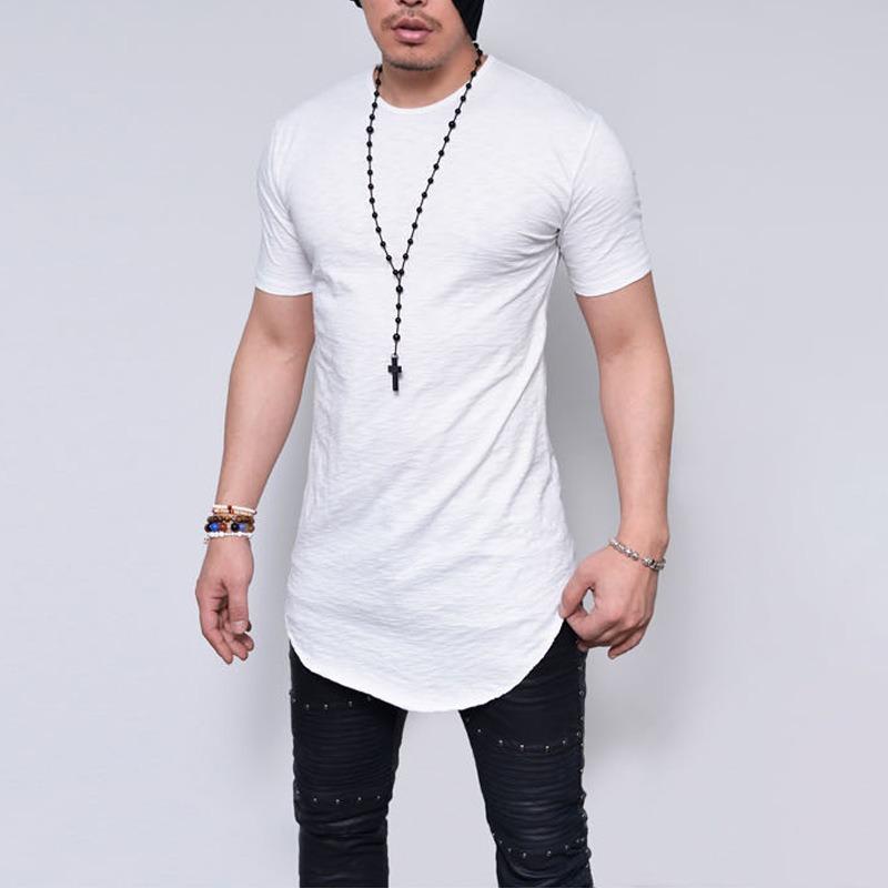 Men S Casual Slim Fit Round Neck Short Sleeve T Shirt