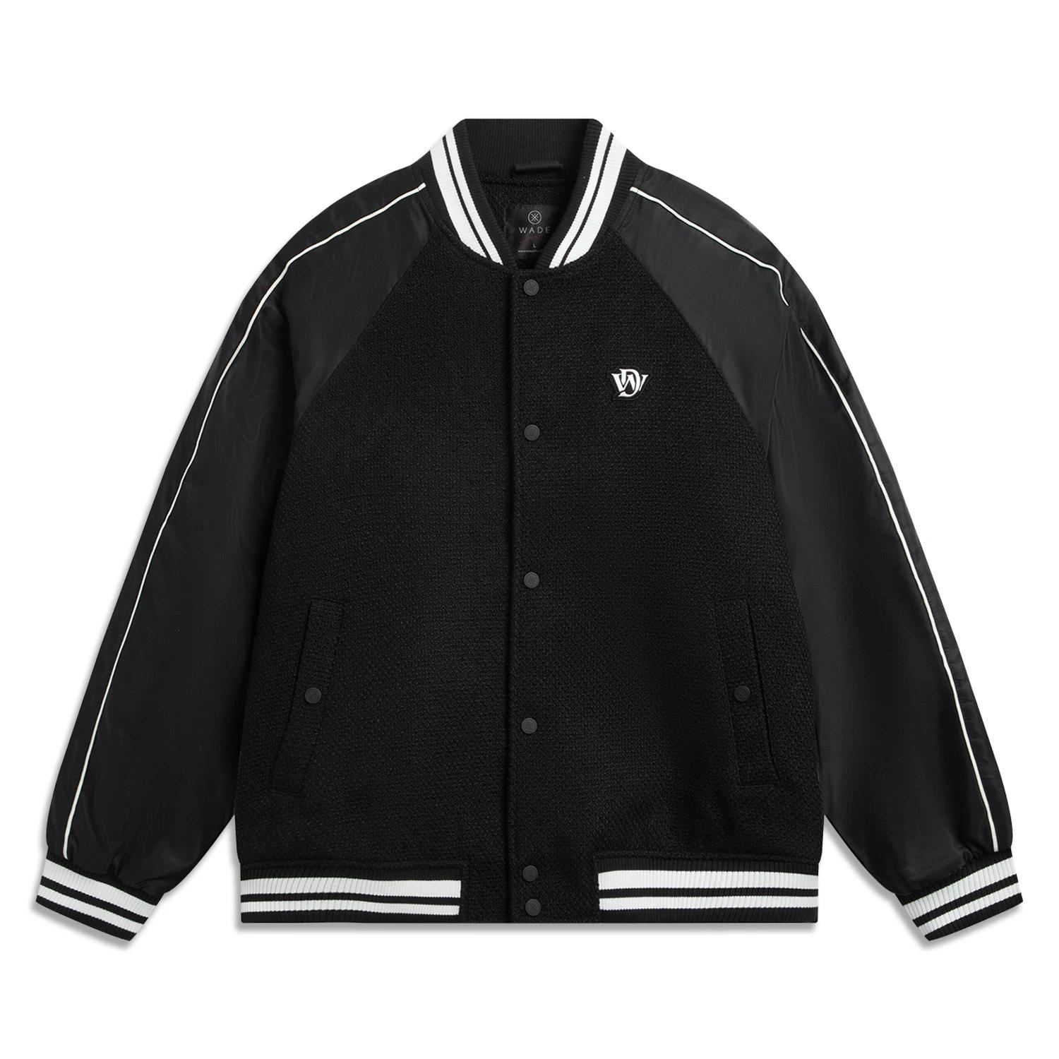 

Li-Ning Wade Series Striped Letter Single-Breasted Jacket Men jackets AJMV159-1 L