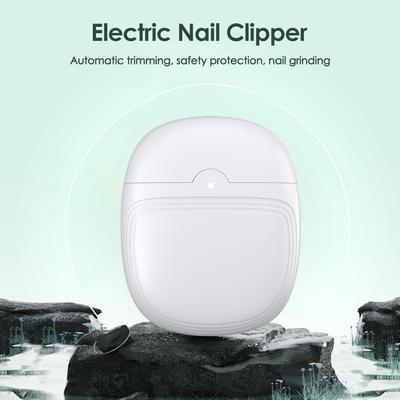 Automatic Electric Nail Clippers USB Rechargeable Nail Trimmer Grinder Clipper Cutter Polishing Tools With Light For Baby Adult