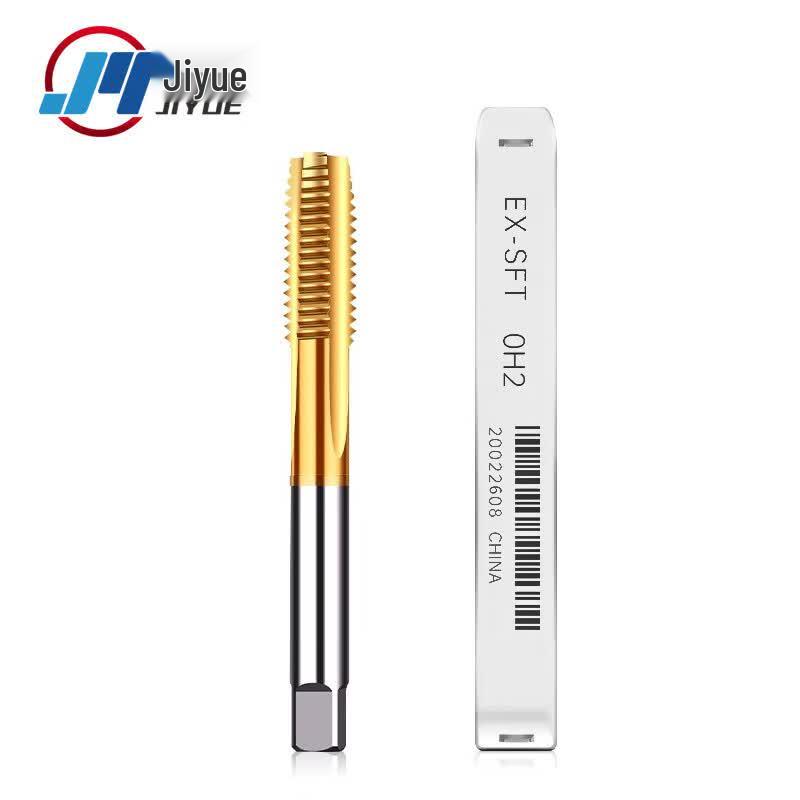 Titanium Coated High-Speed Steel Straight Flute Machine Tap