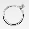 TIFFANY&Co. Solitaire Ring 0.23ct Pt950Platinum/diamond #5.8(US Size) 4.32g Women Used
