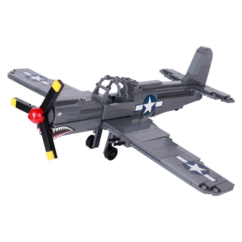 WK2 US Hauptkampfpanzer M26 M12 gepanzertes Fahrzeug Militärisches Sanitätsfahrzeug Schnellboot Kriegsszene Kofferträger Ziegel Spielzeug Jungen Geschenk
