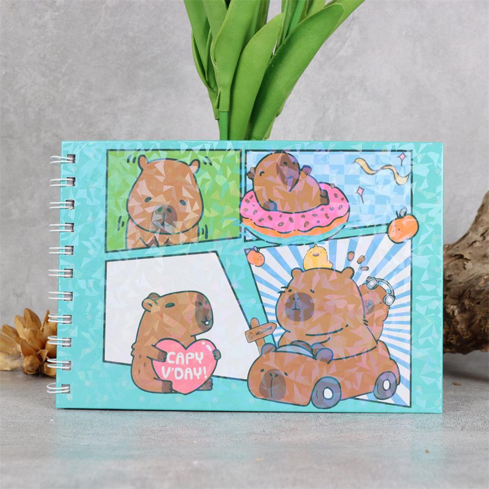 Capivara Fashion Girl Crazy Makeup Tools Theme Adult Coloring Book Suitable For Adults To Relax Alone Coloring Book