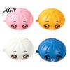 Adult Fidget Toy 1/3/5Pcs Cartoon Expression Bubble Dumpling Stress Relief Relaxation Steamed Bun Sensory Ball Squeeze Focus Aid Spitting Soft