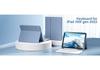iPad Air 11th Gen Leather Case with Magnetic Backlit Keyboard and Pen Holder - Fits Pro 11/10.9