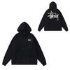Mens Oversized Hooded Sweatshirt With Letter Print Heavyweight Cotton Winter Streetwear Style