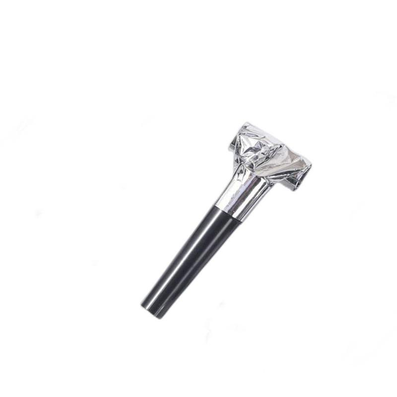 10Pcs Funny Party Blowouts Gold Silver Whistles Kids Birthday Party Favors Decoration Supplies Noice Maker Toys Goody Bags