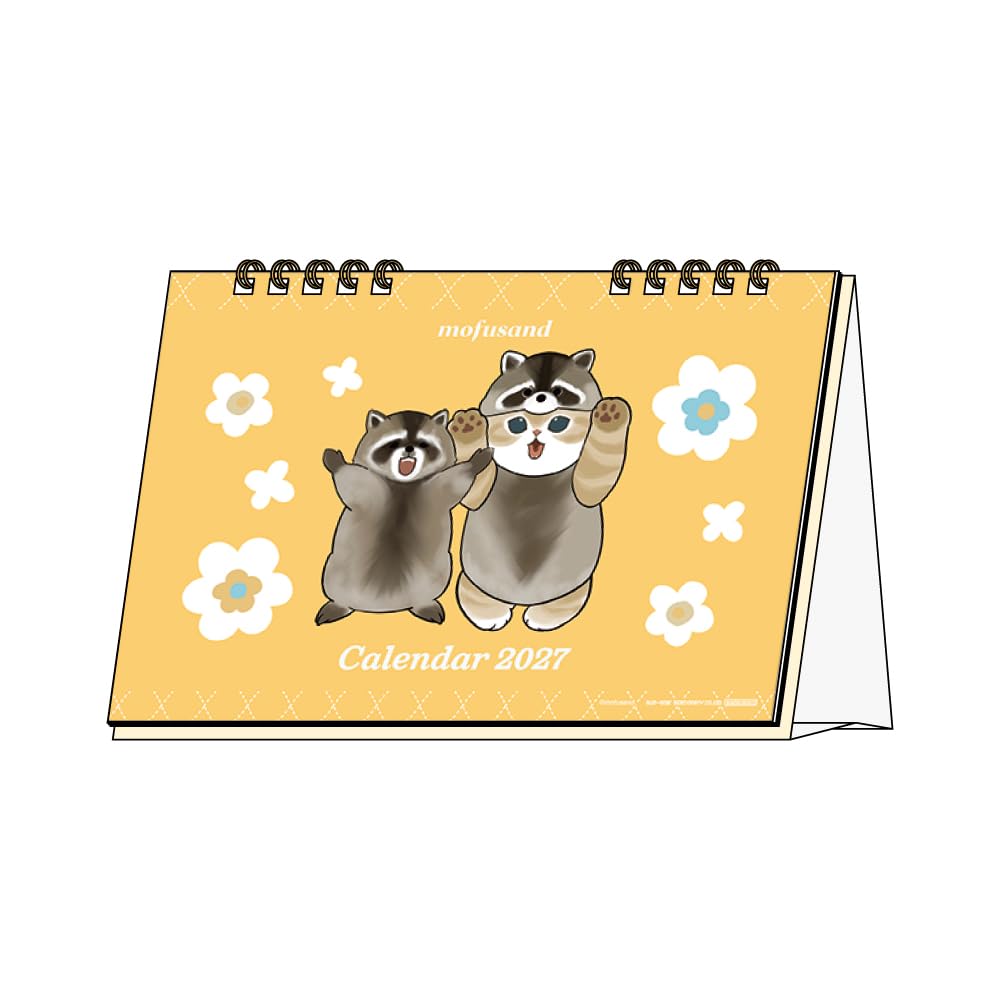 Sunstar Stationery mofusand Goods Character Calendar 2027 Desk Type S8522081