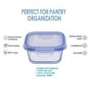 RSINC Lock N Store 300ML Borosilicate Glass Container | Leakproof & Food Safe | Microwave, Oven & Dishwasher Compatible |  PC 1 | O Glass storage