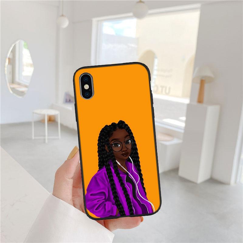 PP11 Black Girl Magic Phone Case for Samsung Galaxy A11 A12 A13 A15 A52S A53 A55 A56 A70 A71 A72 A73 F06 F16 F56 S10 Plus S10e