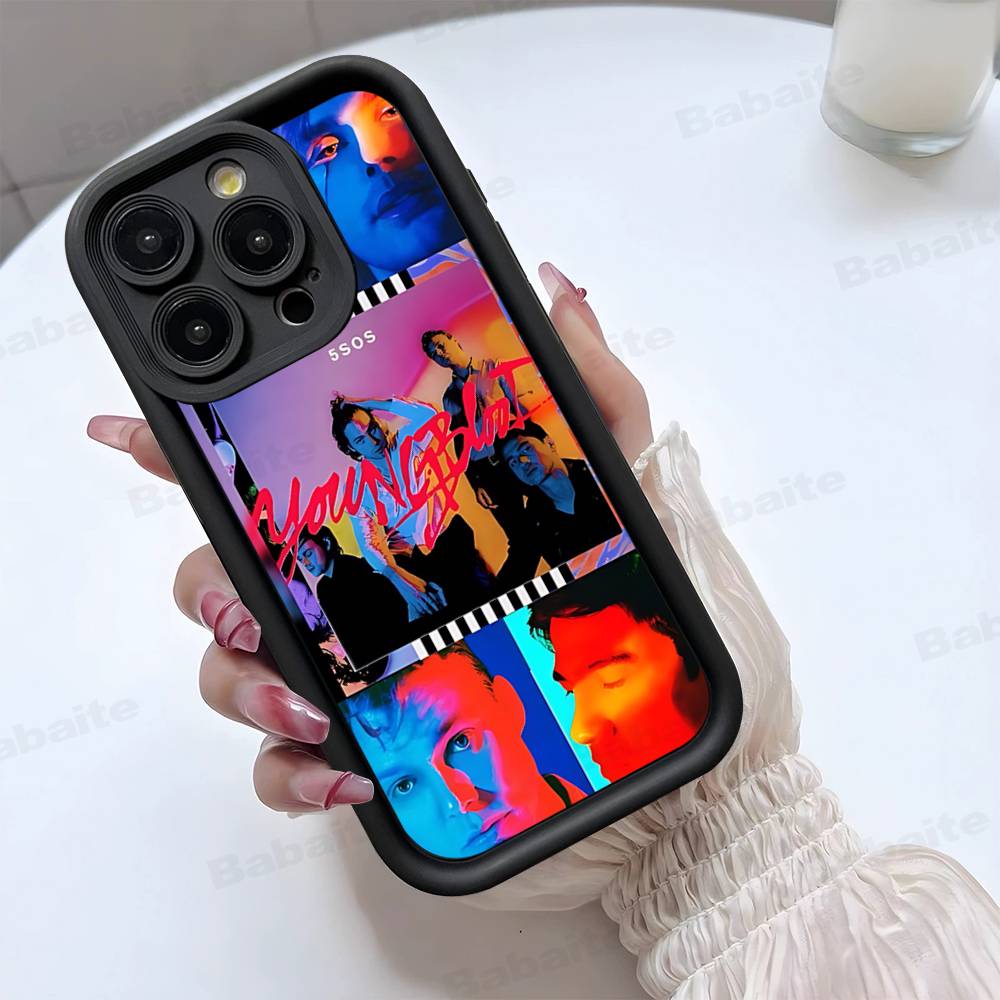 5 S-Seconds of S-Summer Band Phone Case for IPhone 17 16 15 14 13 12 11 Pro Max Mini Plus Soft TPU Back Cover
