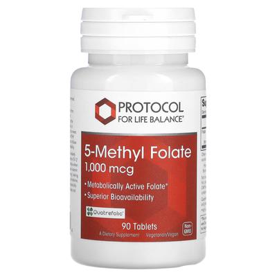 5-Methylfolat, 1.000 mcg, 90 Tabletten