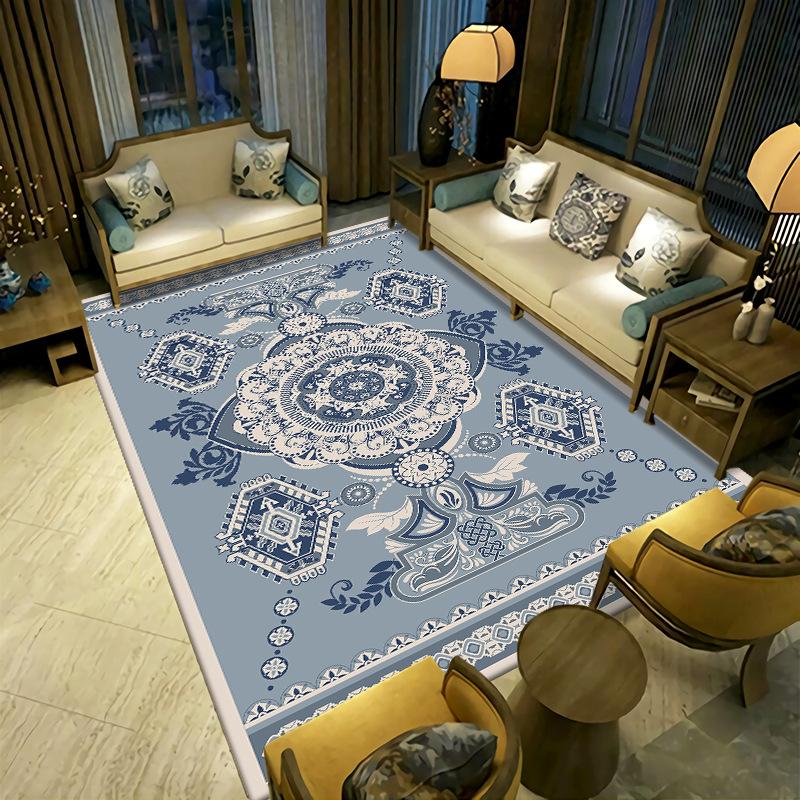 European Style Carpet Living Room Simple Coffee Table Sofa Bedroom Bedside Carpet Household Large Area Carpet