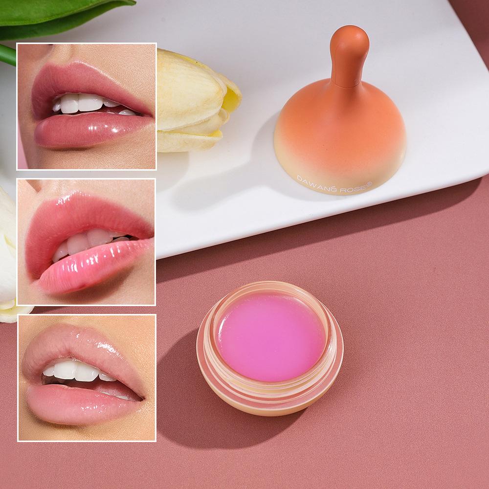 

Прозрачное масло для губ Увлажняющее и уменьшающее рисунок губ Эластичность Увлажняющее Медовое масло для губ фиолетовый