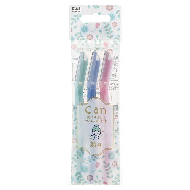 KAI - Can Bubble Face L Razor 3 pcs