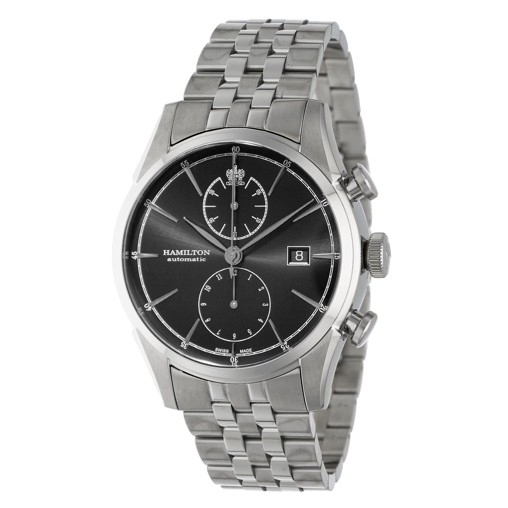 

Watch American Classic H32416131 Silver [Hamilton] Men s [Item] чорний