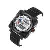 Men'S Watch Multifunctional Waterproof Quartz Electronic Watch Outdoor Sports Calendar Business Large Dial