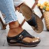 Fashion Women Slippers Fashion Wedge Sandals Open Toe Slip On Platform Slippers Summer New Flip Flops Casual Designer Shoes Slides Women