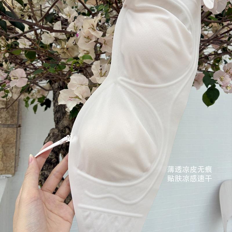 Japanese Style U Shaped Beautiful Back Breathable Thin Seamless Bra For Women
