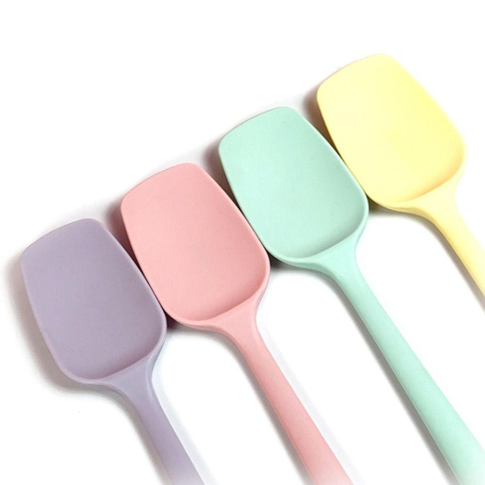 Silikoonist küpsetuskraabits Libisemisvastane salatilabidasegisti võisaia segisti küpsetustööriistade tarvikud