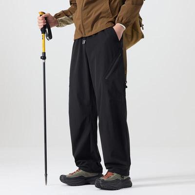 WRPCE Men's Casual Straight-Leg Outdoor Cargo Pants