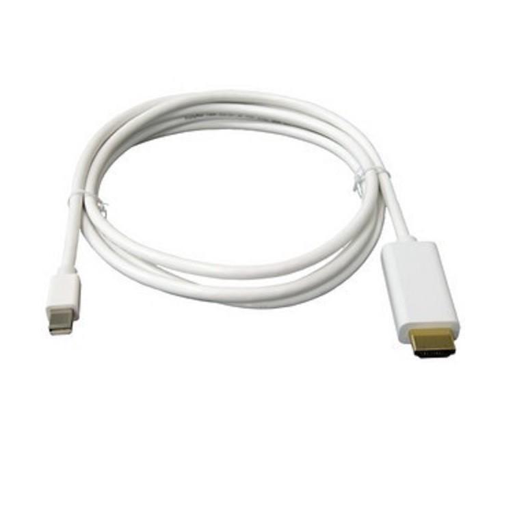 1.8m Mini DisplayPort to HDMI Thunderbolt Adapter Cable for Mac/TV