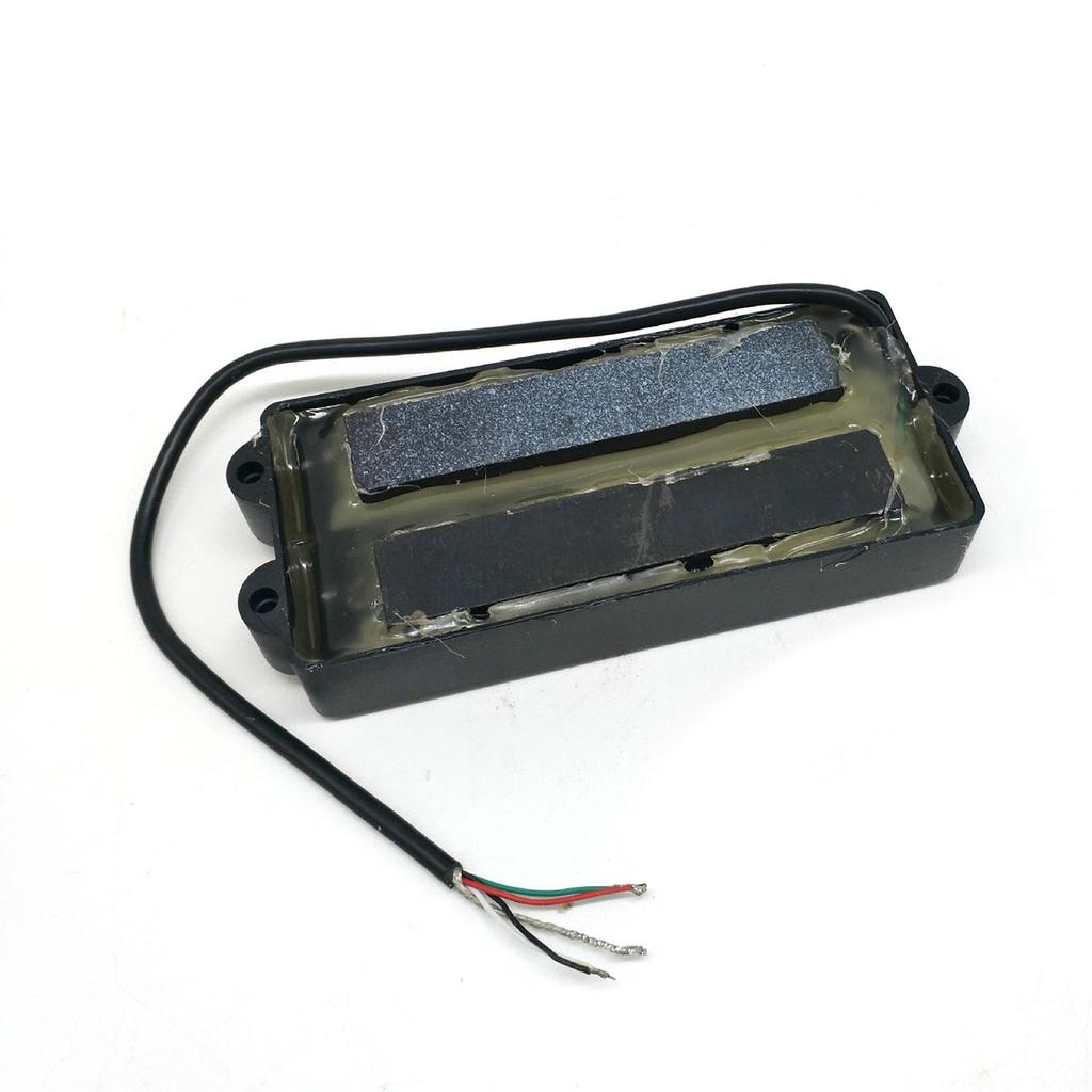 Mini 5-Strings Bass Pickup with Mounting Screws Guitar Bass Pickups Neck Middle Bridge Pickups for Electric Bass Guitars