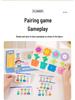 Cross-Border Educational Wooden Toys: Children's Flower and Shape Matching Jigsaw for Color Recognition