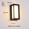 LED Waterproof Wall Light with Motion Sensor for Outdoor Garden or Balcony
