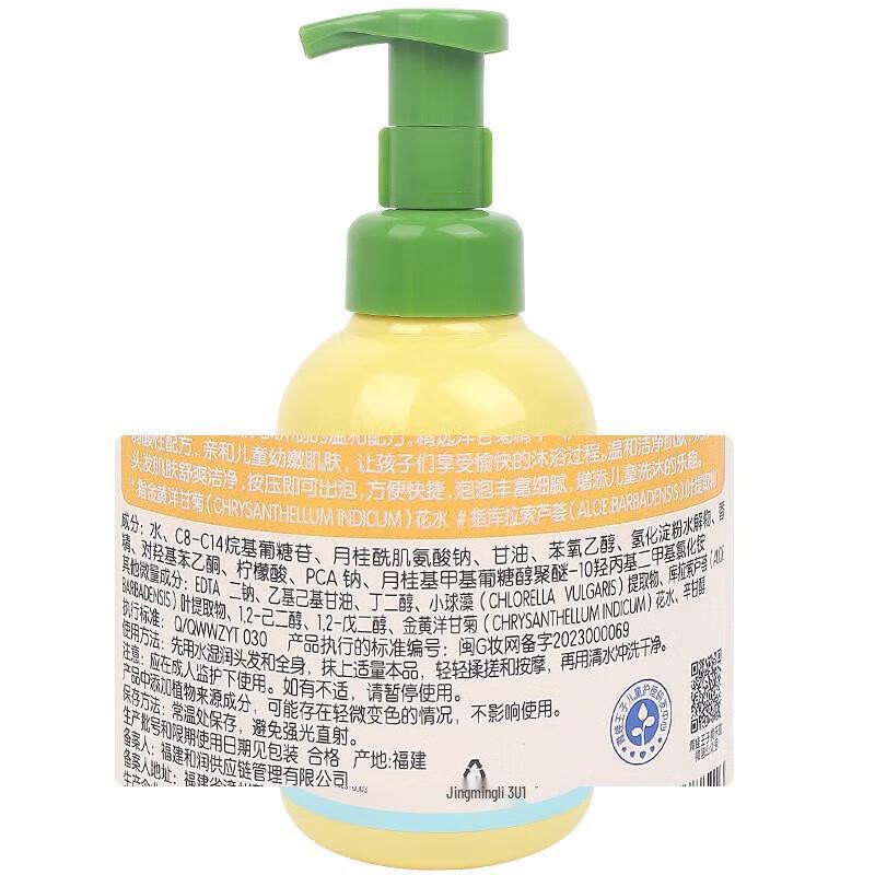 Frog Prince Baby 2-in-1 Foam Wash & Shampoo