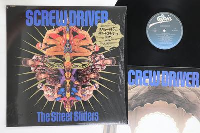 LP-Schallplatte STREET SLIDERS Screw Driver 283H5055 EPIC 1989 Japan Japanischer PopRock Gebraucht