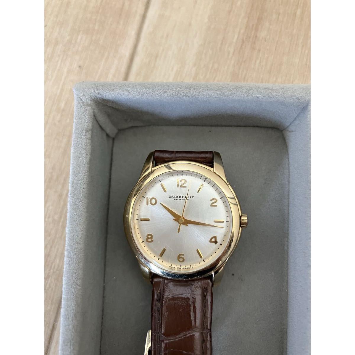 Used This is a Burberry watch, specifically a quartz analog watch from the Burberry London series.