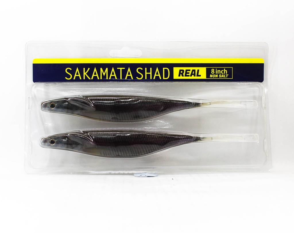 Deps Soft Lure Sakamata Shad 8 Real Inch 01 (9316)