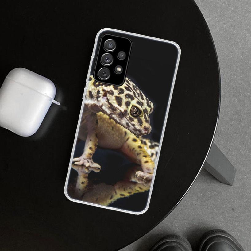Lizards Geckos Phone Case for Samsung Galaxy A17 A16 A26 A36 A56 A57 A37 A15 A25 A35 A55 A14 A24 A34 A54 A13 A23 A33 A53 Galaxy
