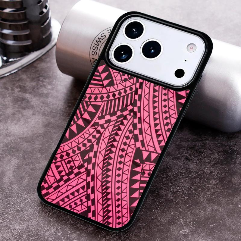 

Maori Tribal Samoan Polynesian soft Phone Case for iPhone 17 16 15 Pro Max Air 14 13 12 11 Plus Shockproof Capa Cover iPhone 11 Pro