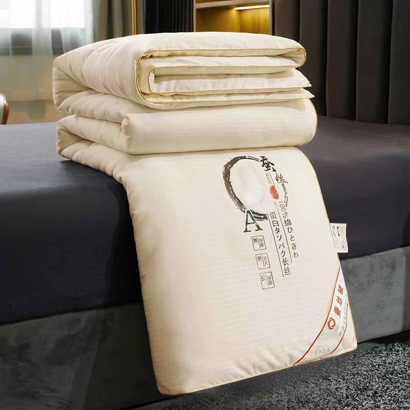 Silk Quilt Spring Autumn Quilt Luxury Silk Winter Quilt Home Hotel High Quality Comforter Two-in-one Quilt Core Gift Quilt