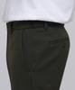 MUSINSA STANDARD Tapered Hidden Elastic Waist Length Slacks [Khaki]