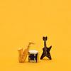 Crafts Wonderful Gift Piano Figurines Music Instrument Model Micro Miniatures Desktop Decoration